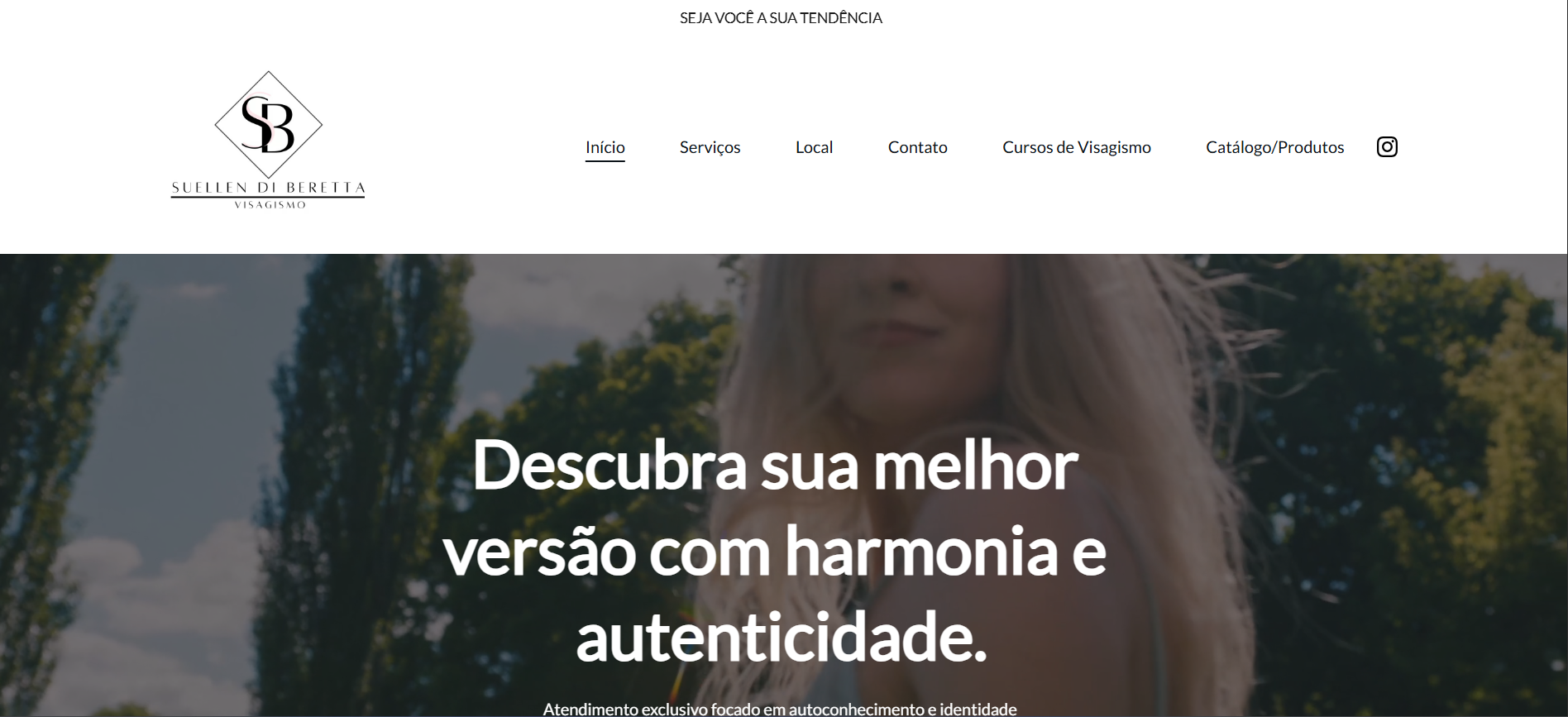 Preview do projeto Suelen Beretta Visagismo